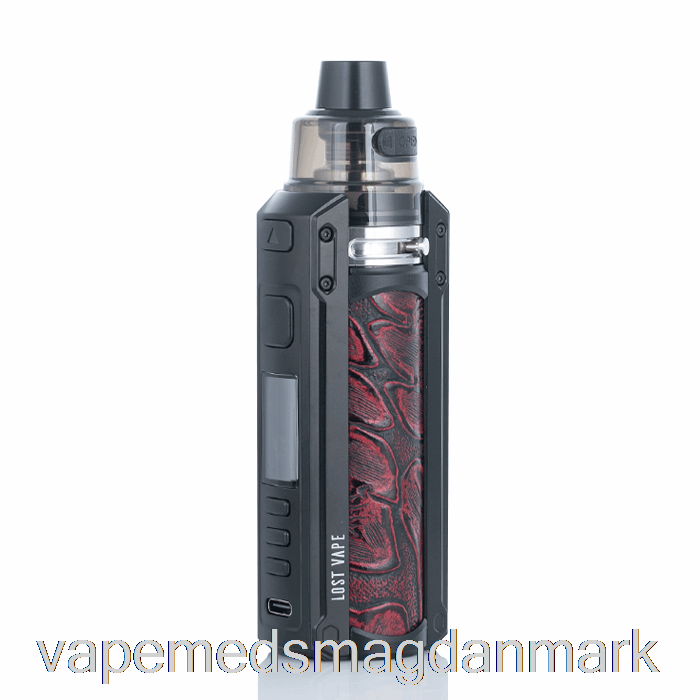 Vape Uden Nikotin Lost Vape Ursa Quest 100w Pod Mod Kit Sort / Ukiran Læder